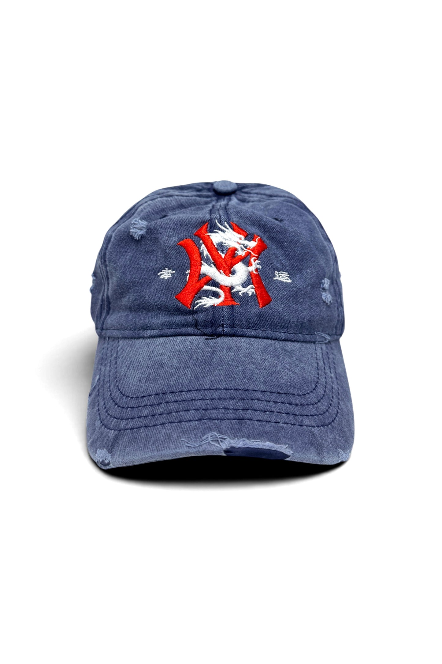 "NY GOOD LUCK" EMB CAP