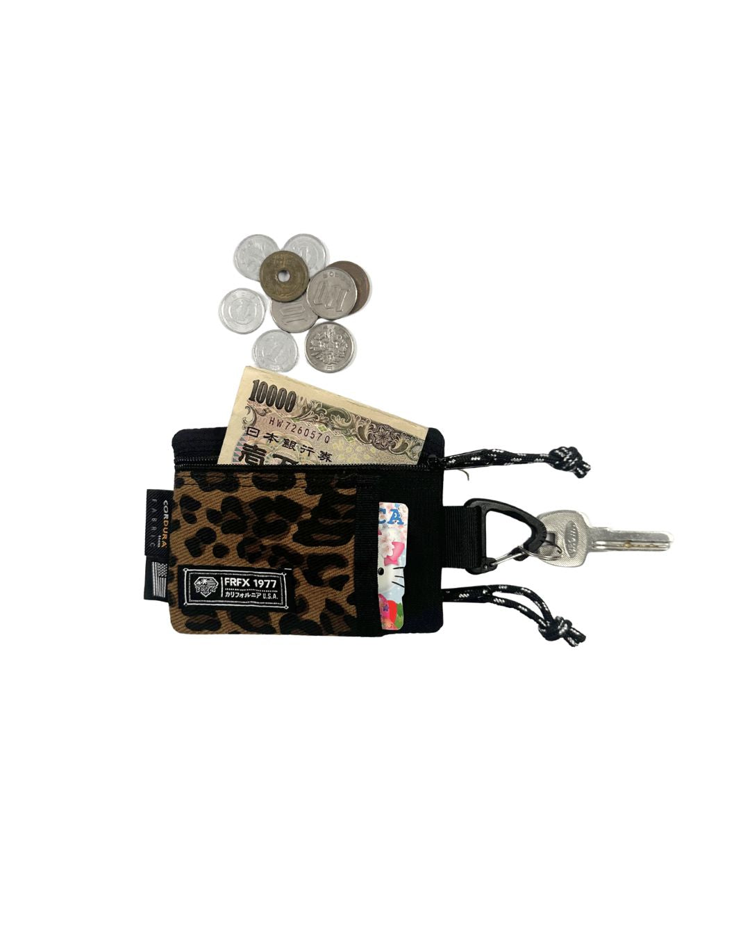 FAIRFAX LEOPARD KEY COIN POUCH