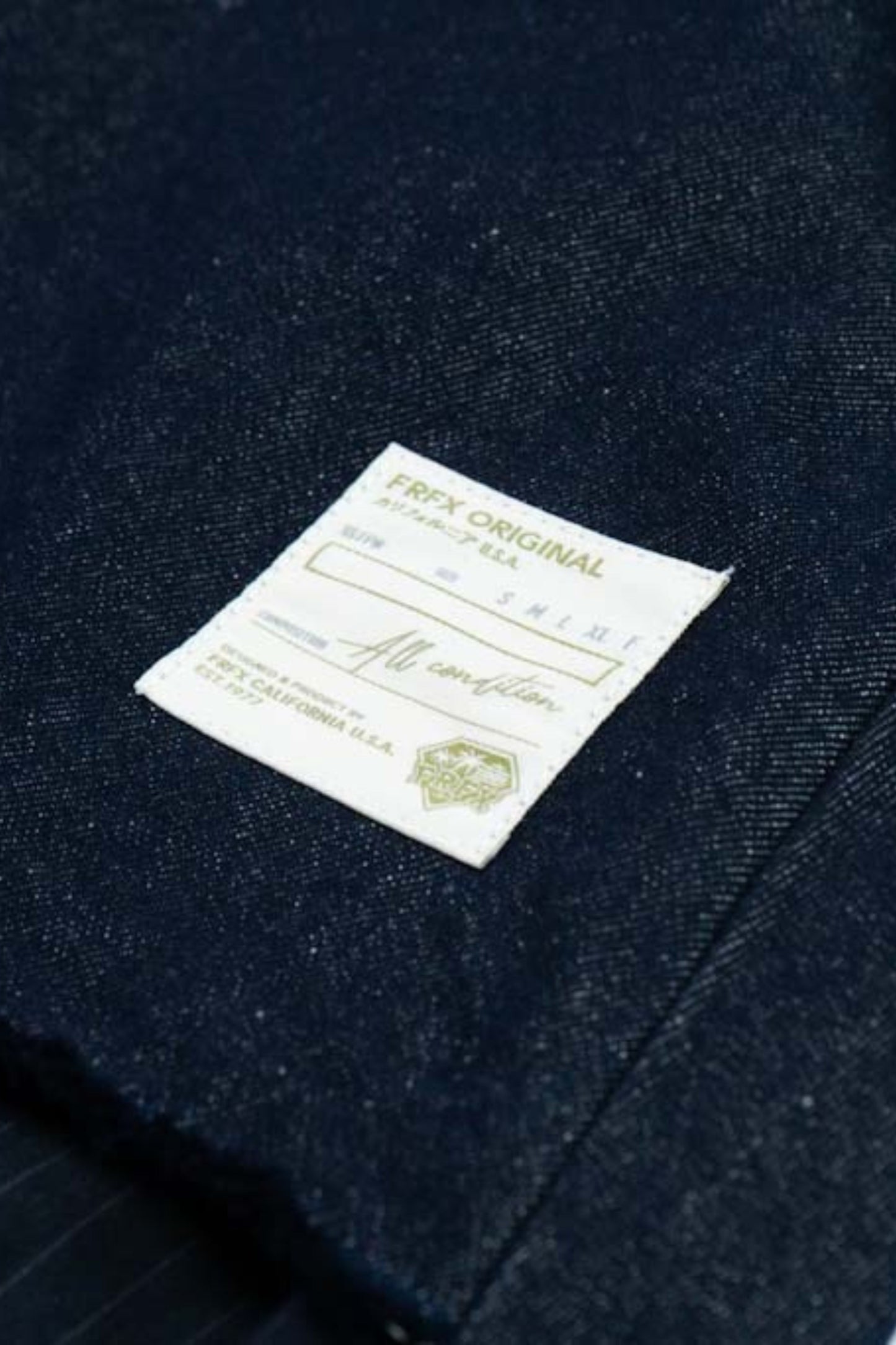 FAIRFAX PINSTRIPE PANEL DENIM SKIRT