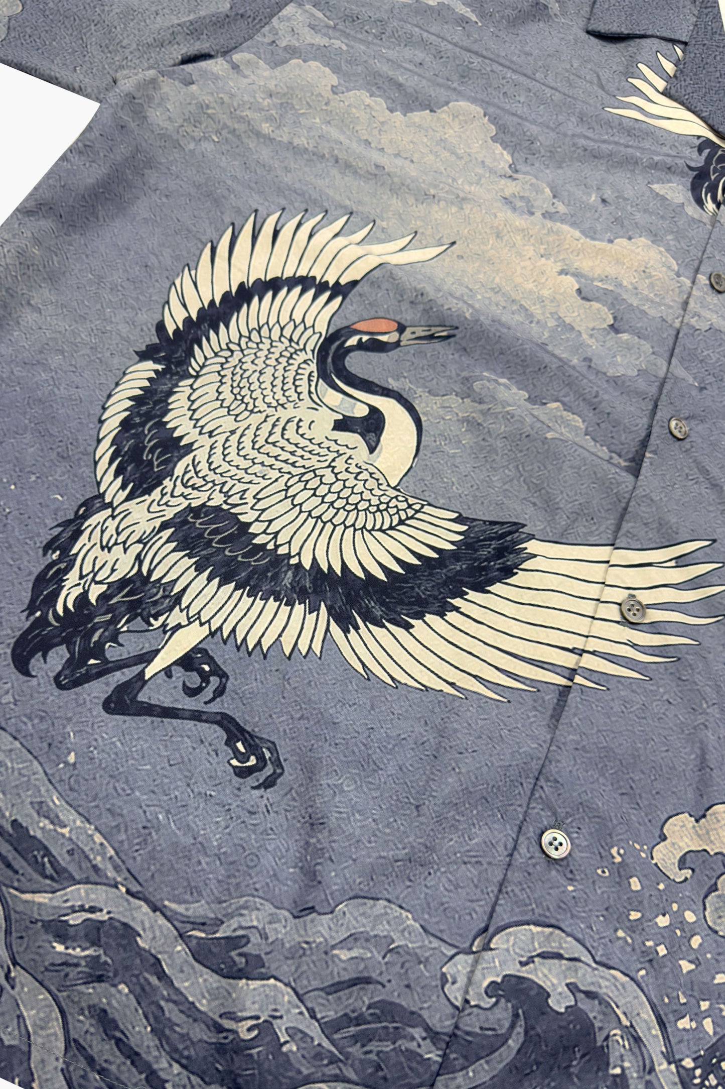 FAIRFAX CRANE PRINT SHIRT