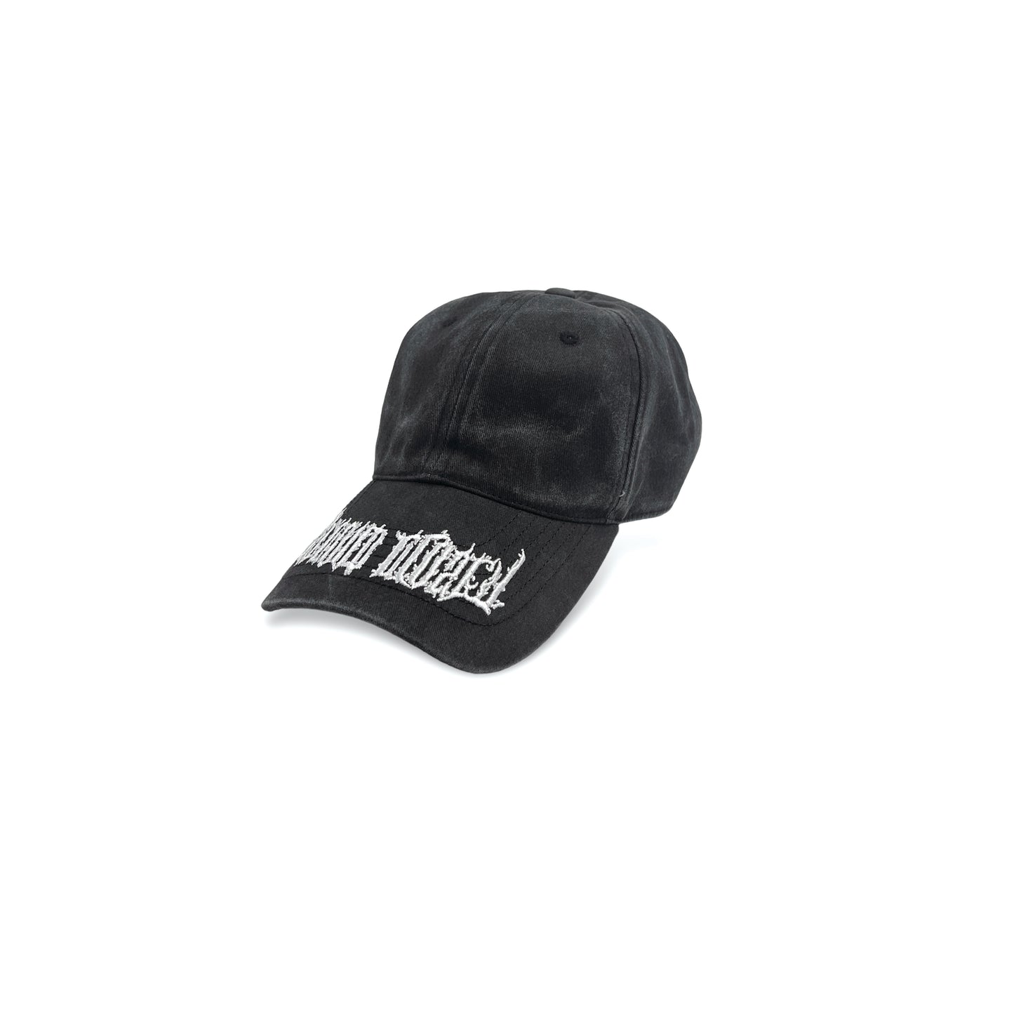 SECOND CLOSET WASHED BLACK CAP