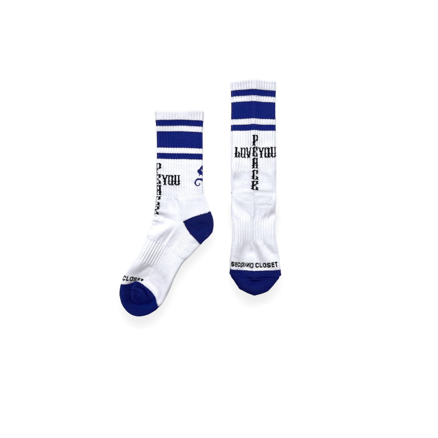 2ND CLOSET - LOVE YOU PEACE SOCK