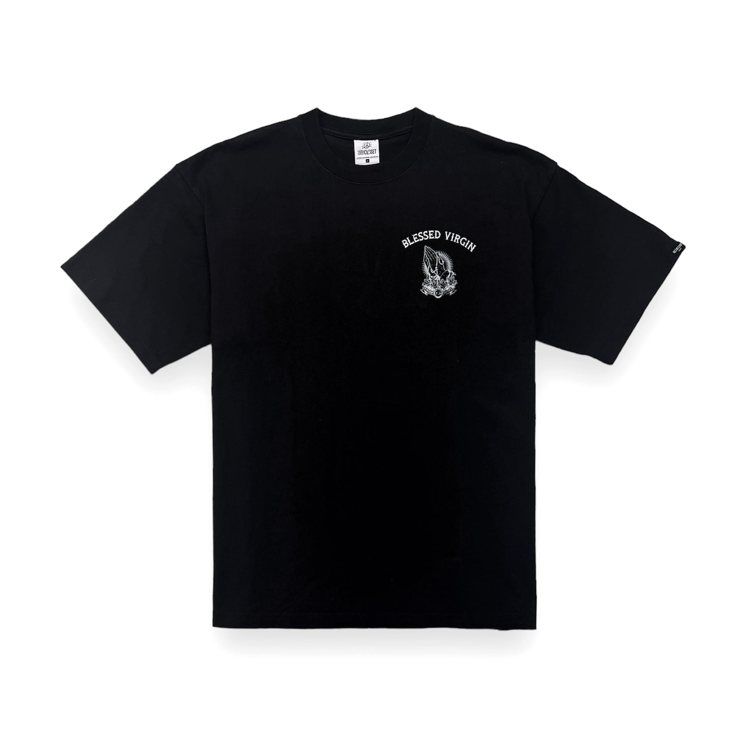 2ND CLOSET - “BLESSED VIRGIN” PRINTED T-SHIRT