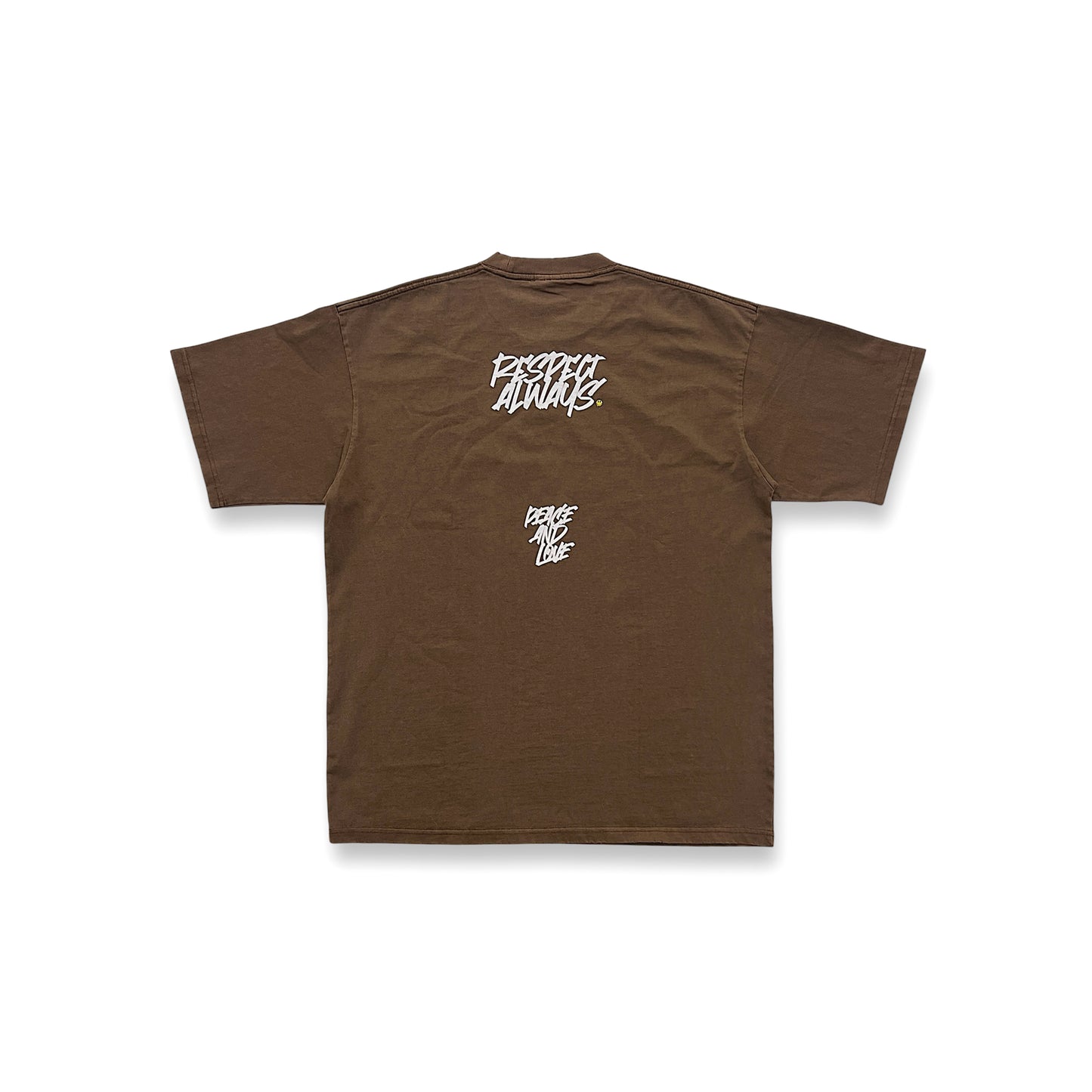"LOVE URSELF NOT ME" PRINTED T-SHIRT