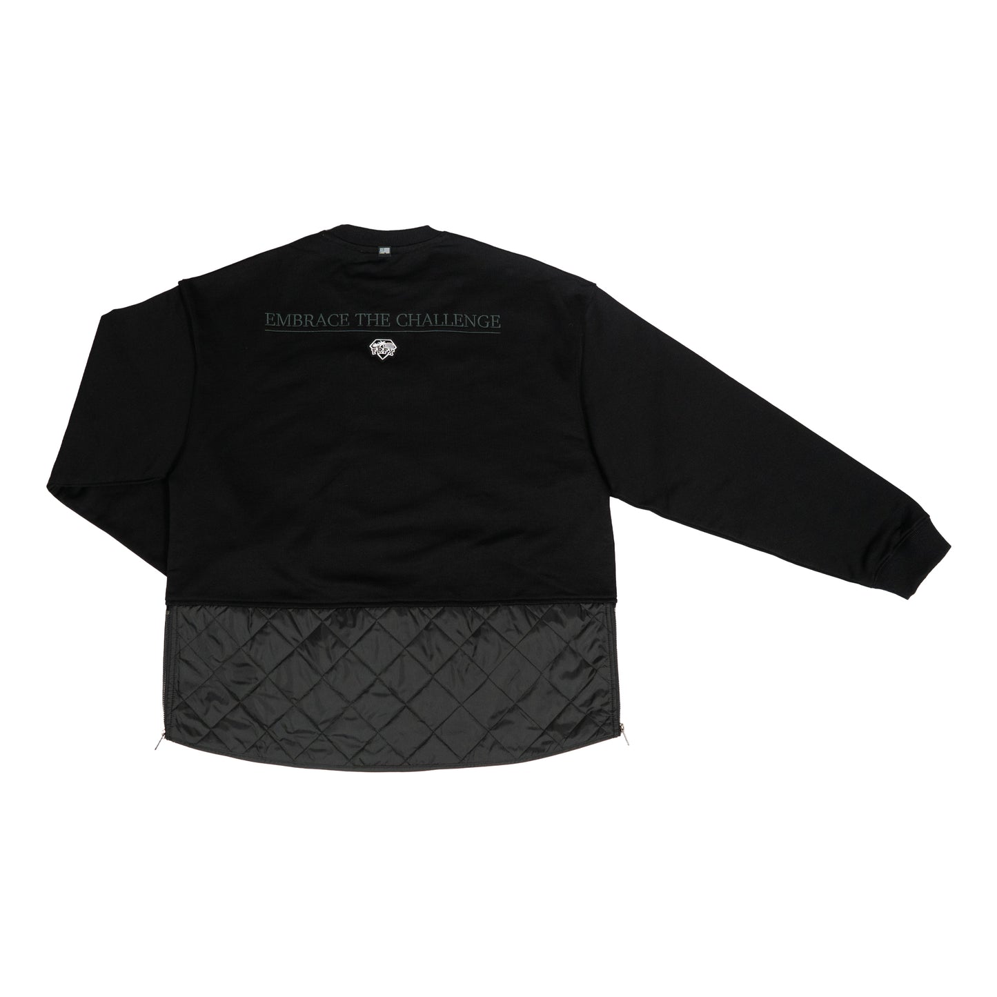 MILITARY HALF QUILTED SWEATSHIRT - FFCN05_CE2