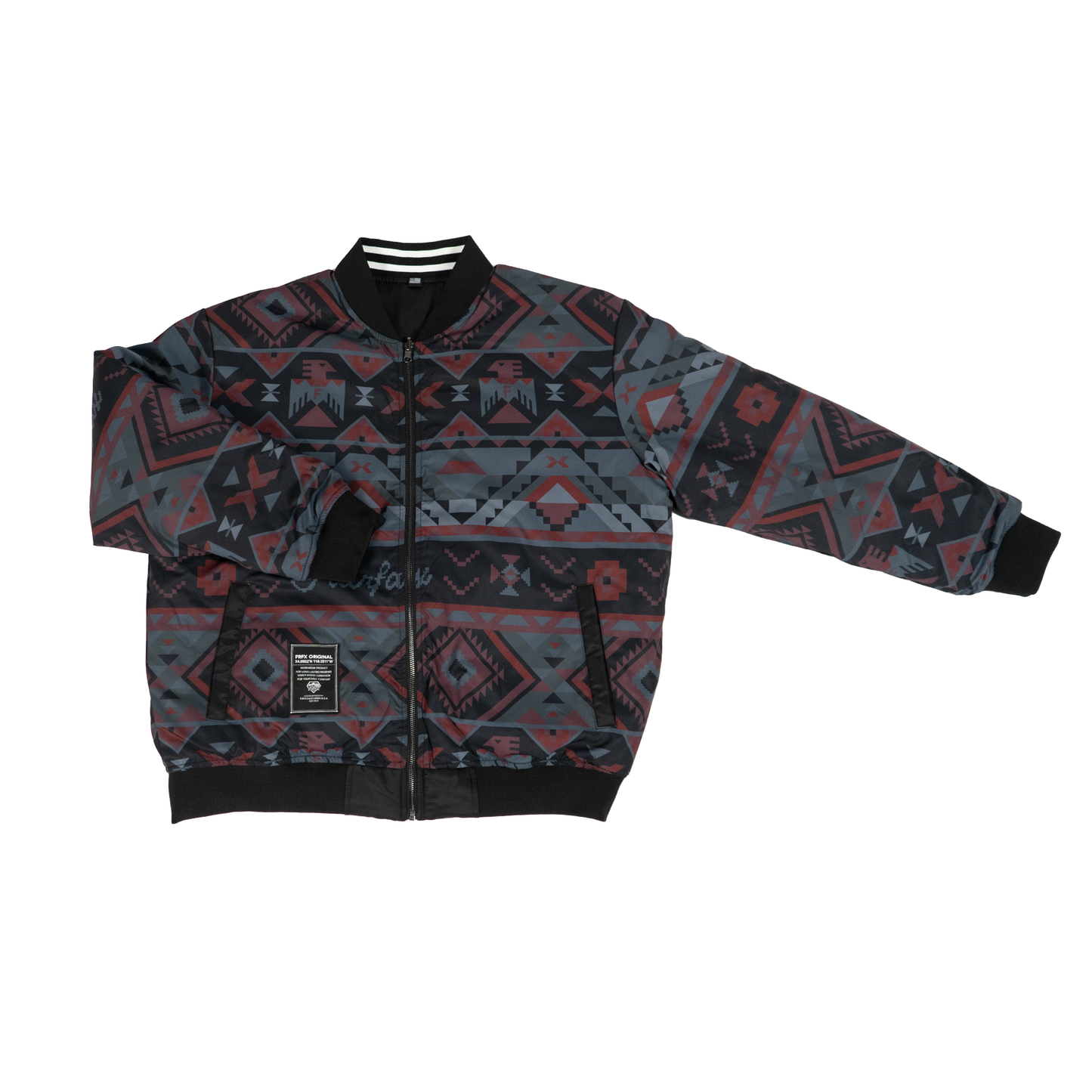 FAIRFAX NAVAJO REVERSIBLE STADIUM JACKET - FFJK02_CE2