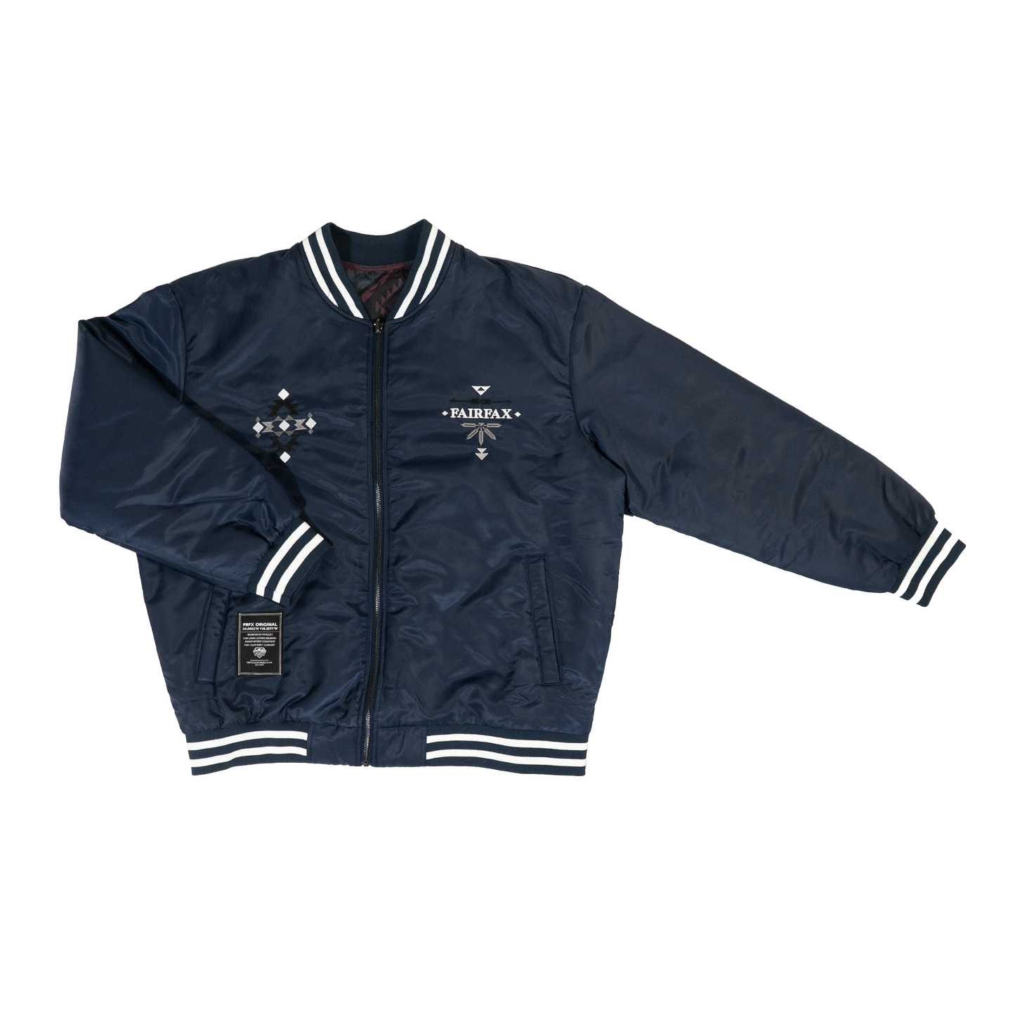 FAIRFAX NAVAJO REVERSIBLE STADIUM JACKET - FFJK02_CE2