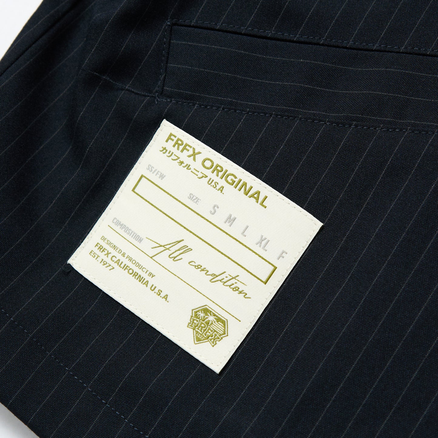 FRFX STRIPED CROPPED JACKET - FFJK37