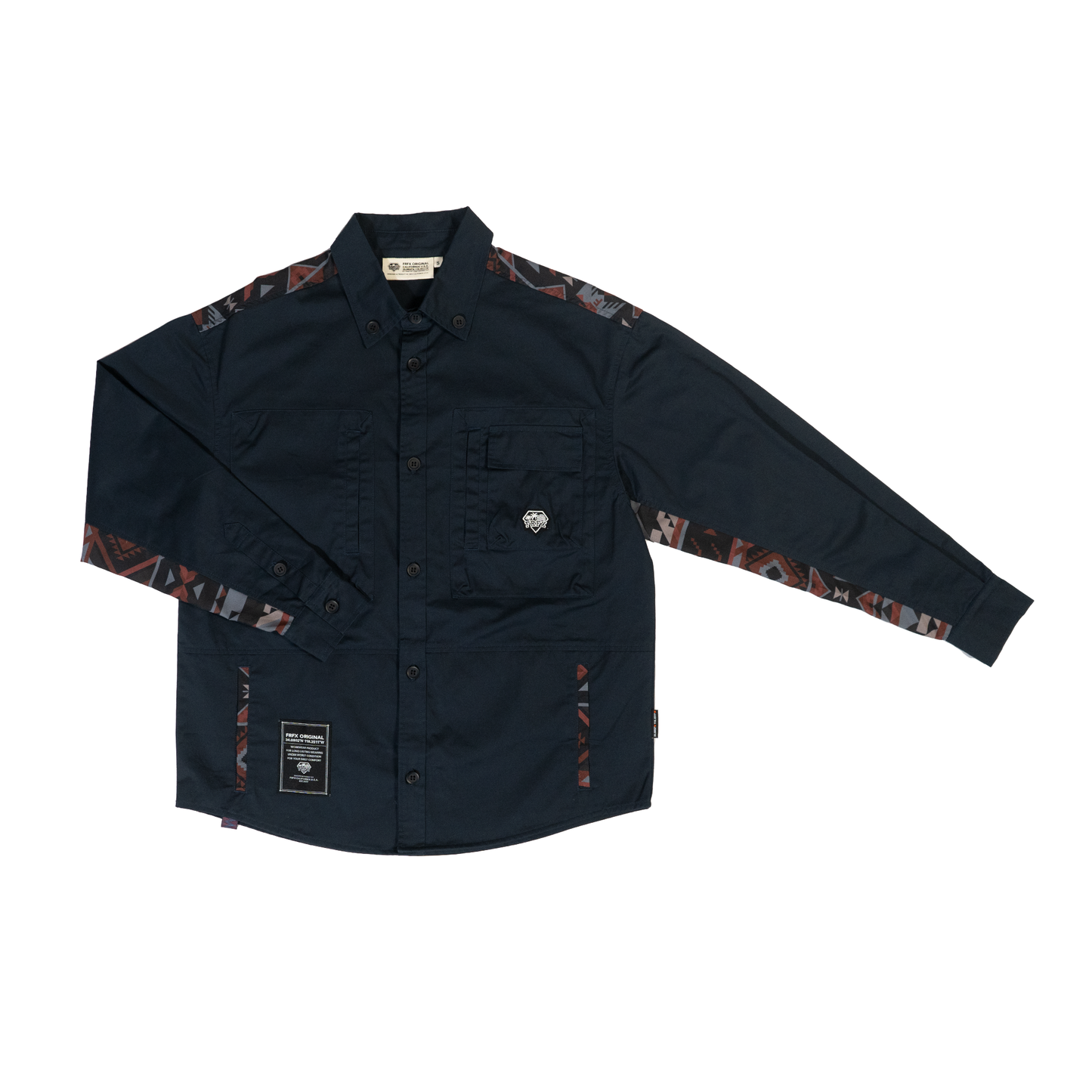 FAIRFAX NAVAJO MULTI POCKET SHIRT JACKET - FFSH08_CE2