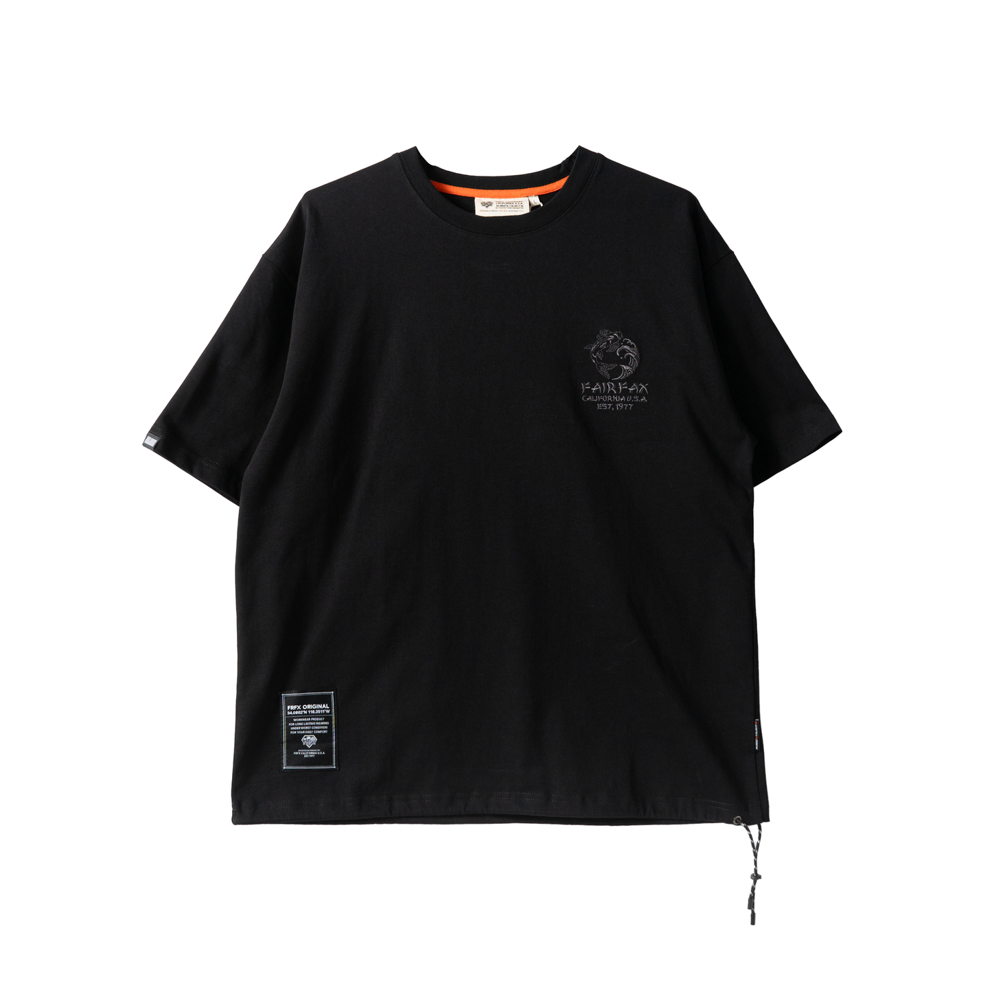 KOI LOTUS EMB. TEE - FFTE79