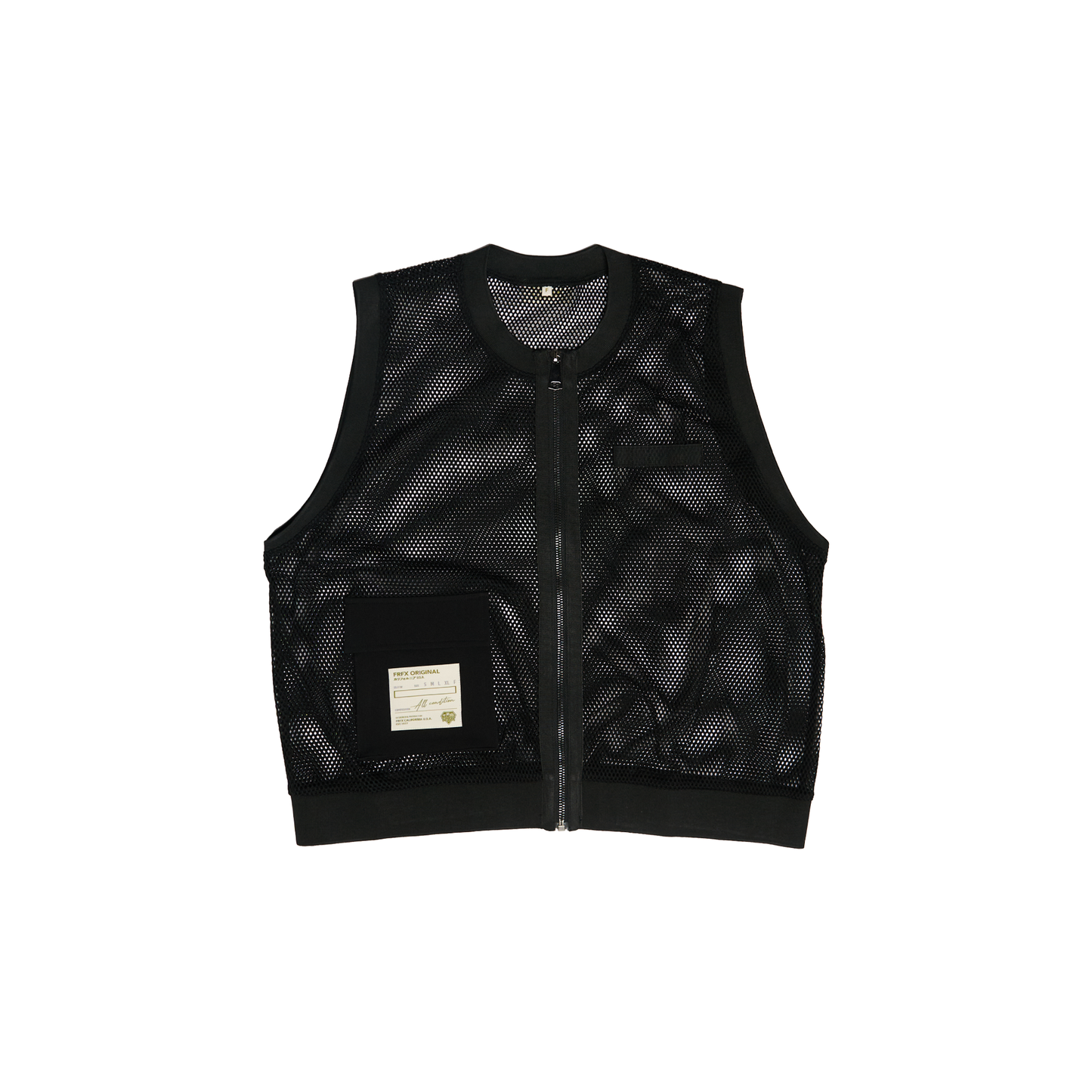 FRFX MESH ZIP UP VEST - FFVT06