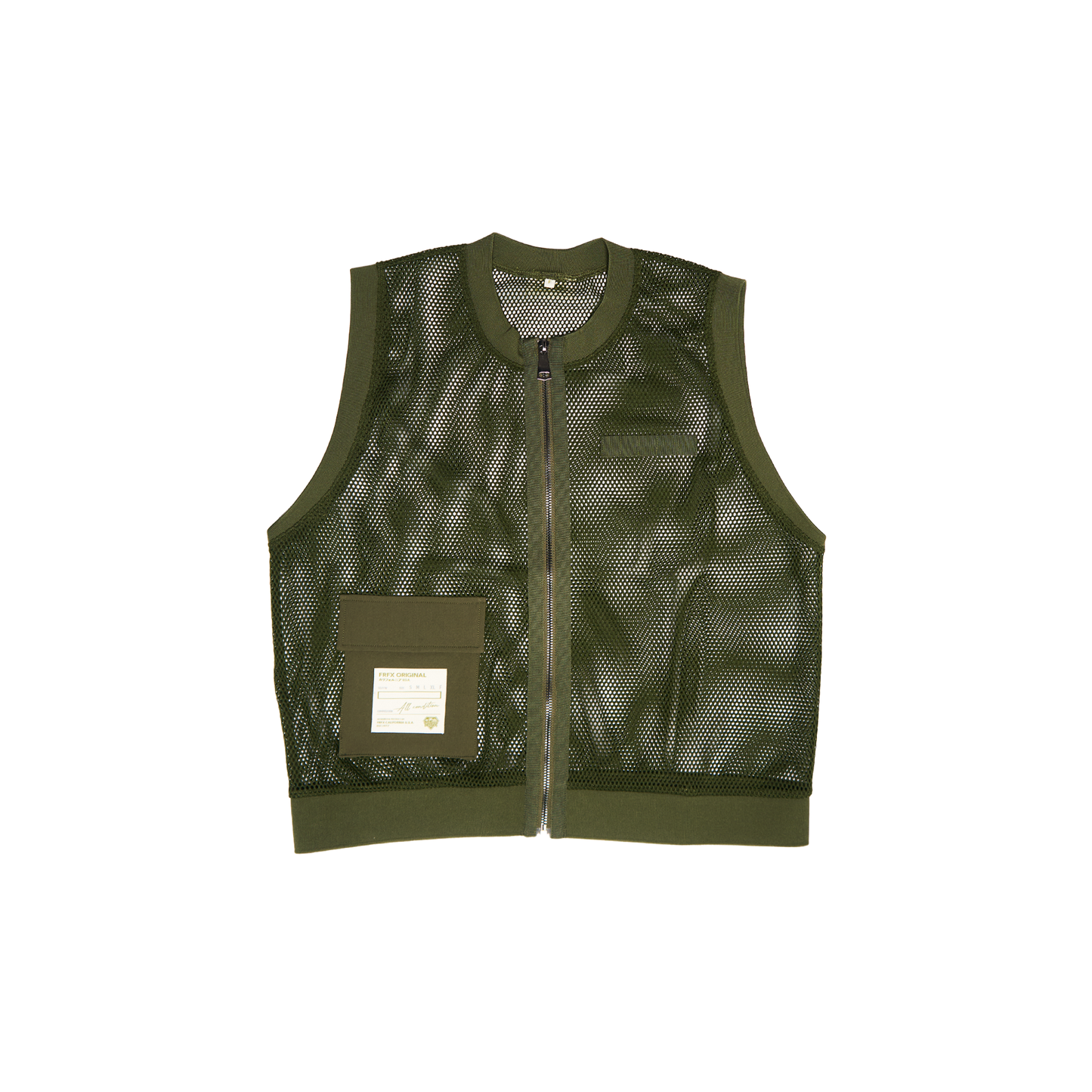 FRFX MESH ZIP UP VEST - FFVT06