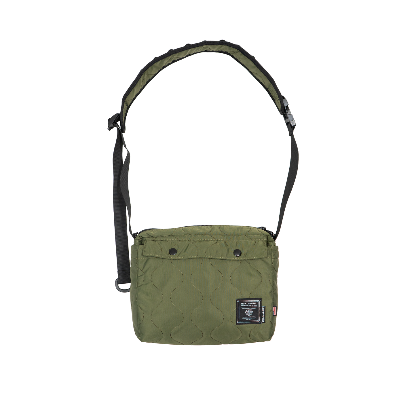 QUILTED 2 WAY MESSENGER BAG - FF1410_CE2