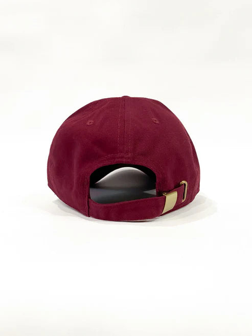 WOODBLOCK WB CLASSIC LOGO CAP - BURGUNDY