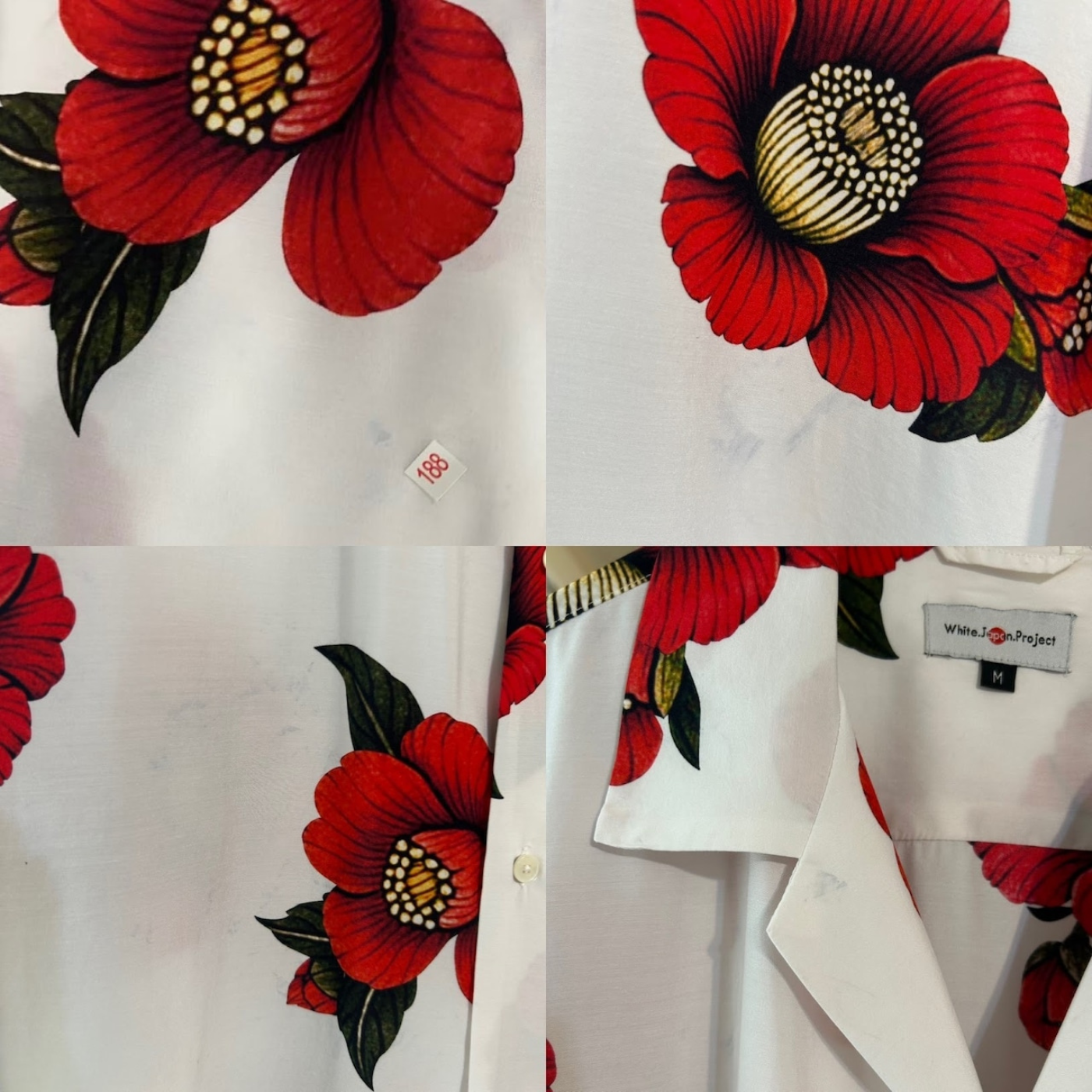 WHITE JAPAN PROJECT - TSUBAKI SILK LS SHIRT