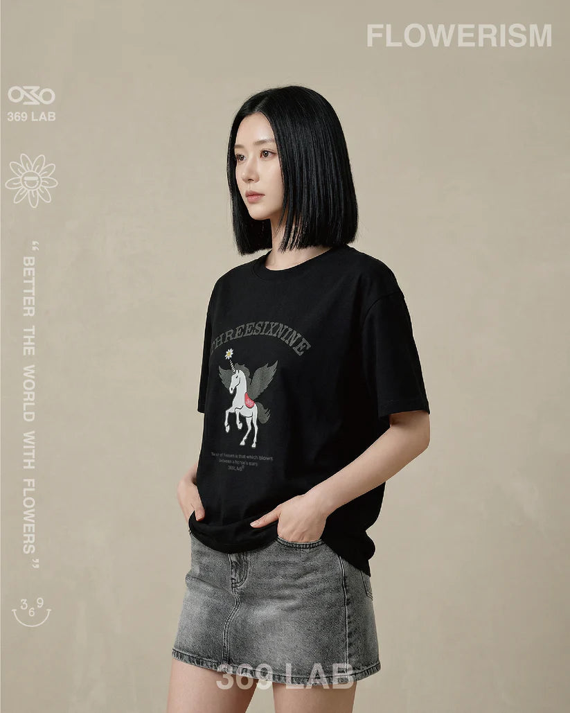 UNICORN BABY FLOWER TEE (馬年版) - 2S6TEE003