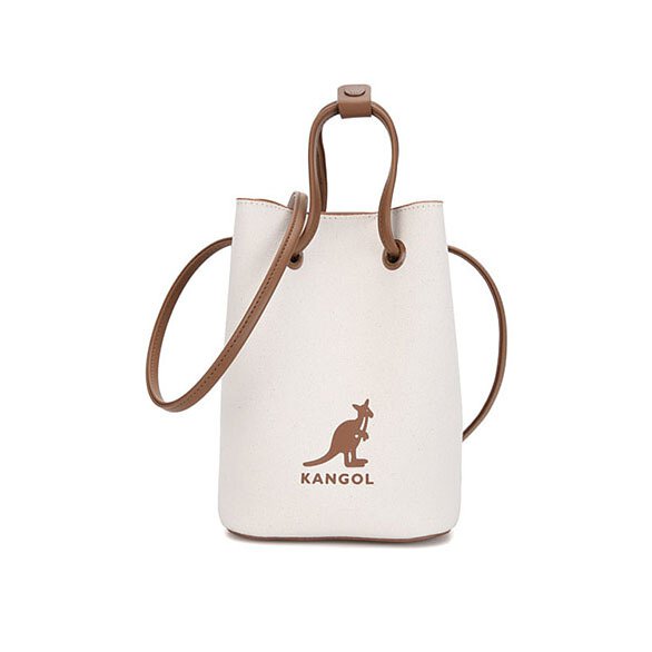TB3876-DUO CANVAS SQUARE BUCKET BAG