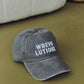 WREVOLUTIONX Classic Logo Puff Embroidered Denim Washed Cap (5 colors)