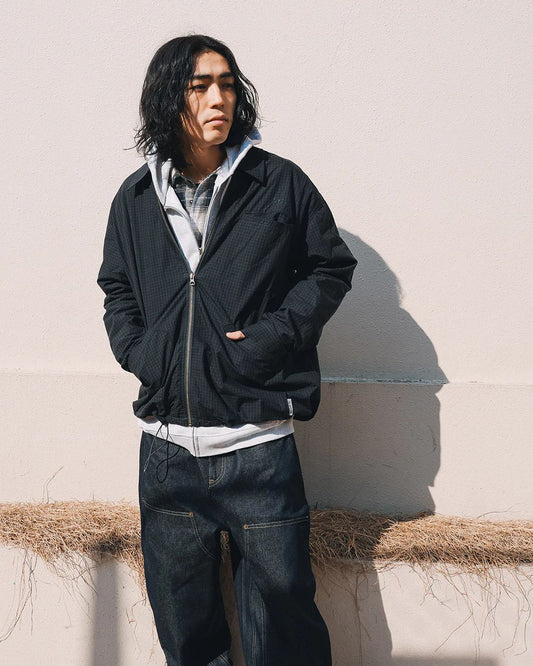 FLATLUX VAIN ZIP SHIRT "PLAID"
