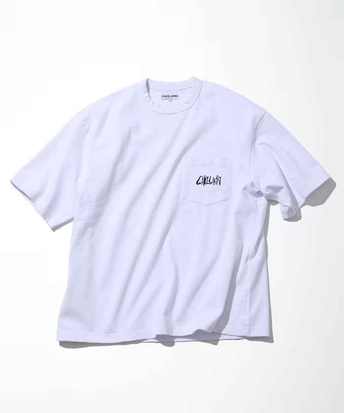 CAHLUMN Heavy Weight Jersey Pocket T-Shirt “ARUSE”