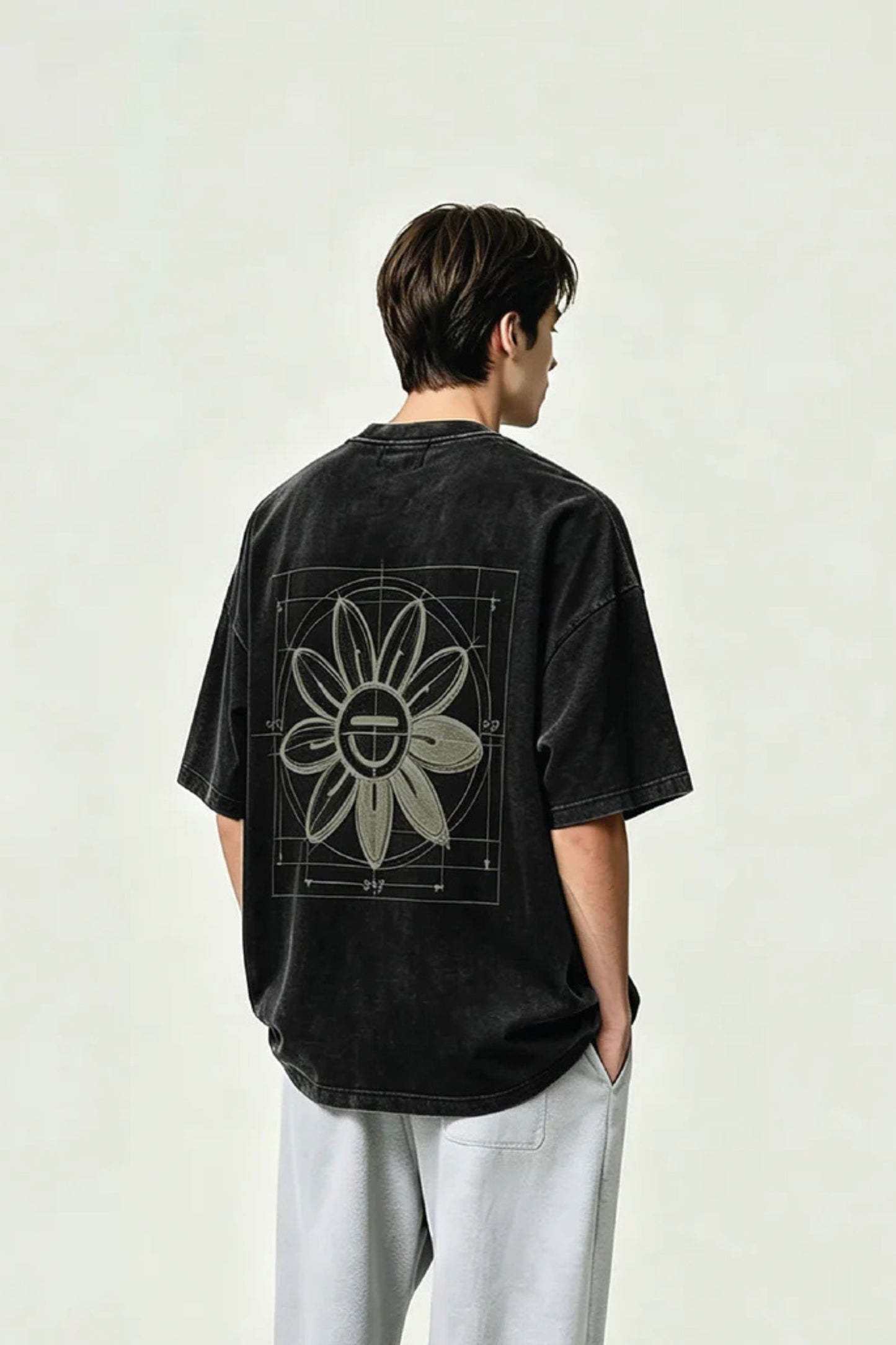 369 LAB SKETCH BABY FLOWER TEE