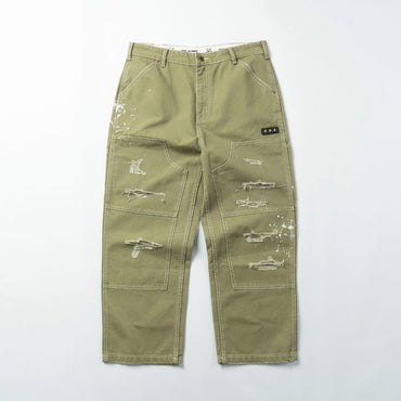 DUSTY DESTROYED DOUBLE KNEE PANTS