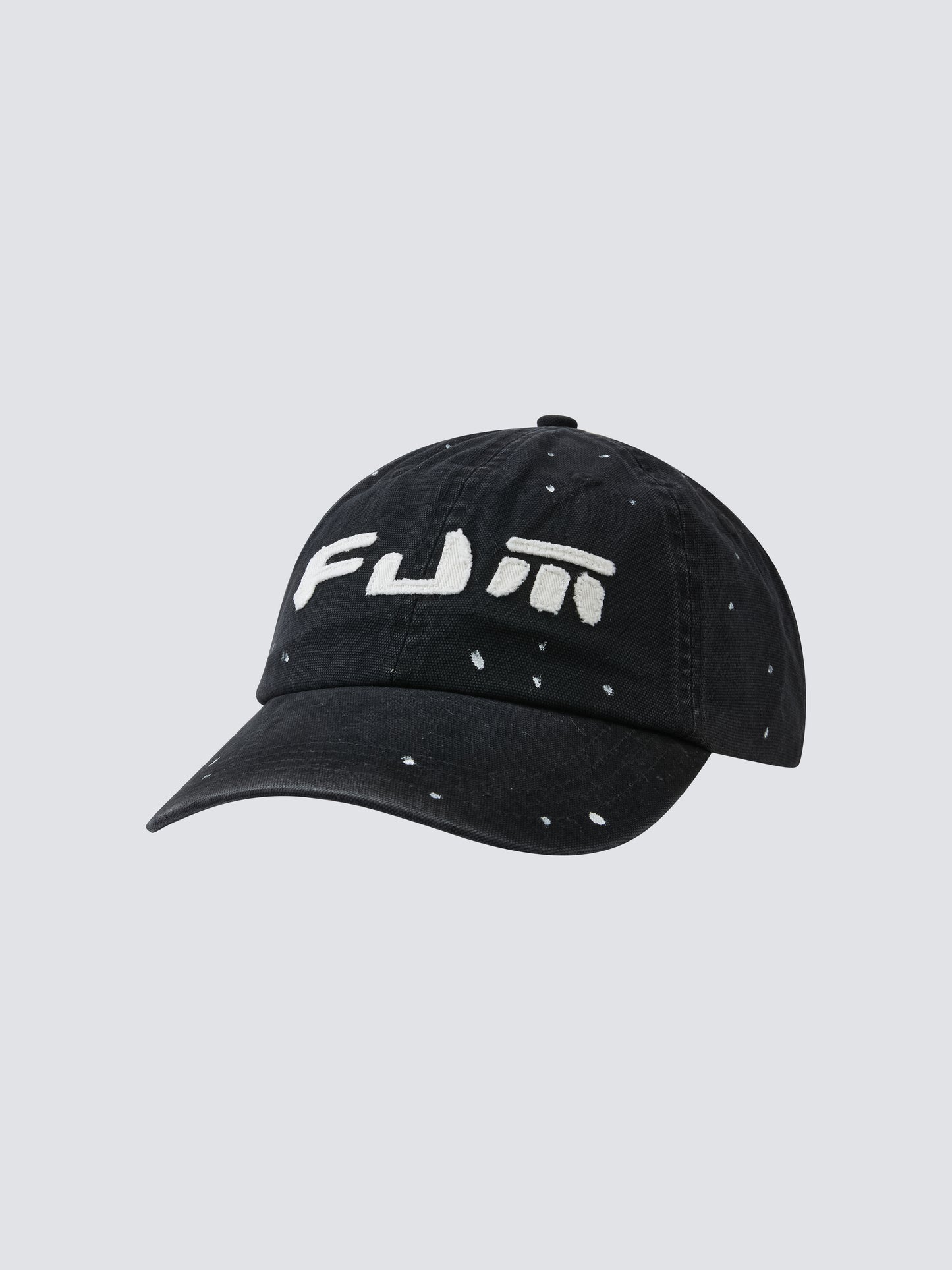 FUMBLE JAPANESE APPLIQUE CAP - BLACK