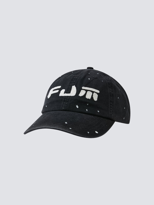 FUMBLE JAPANESE APPLIQUE CAP - BLACK