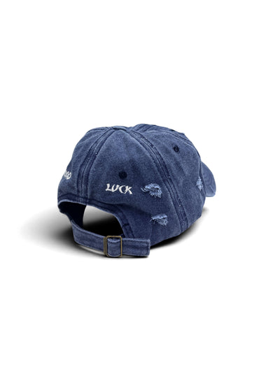 "NY GOOD LUCK" EMB CAP