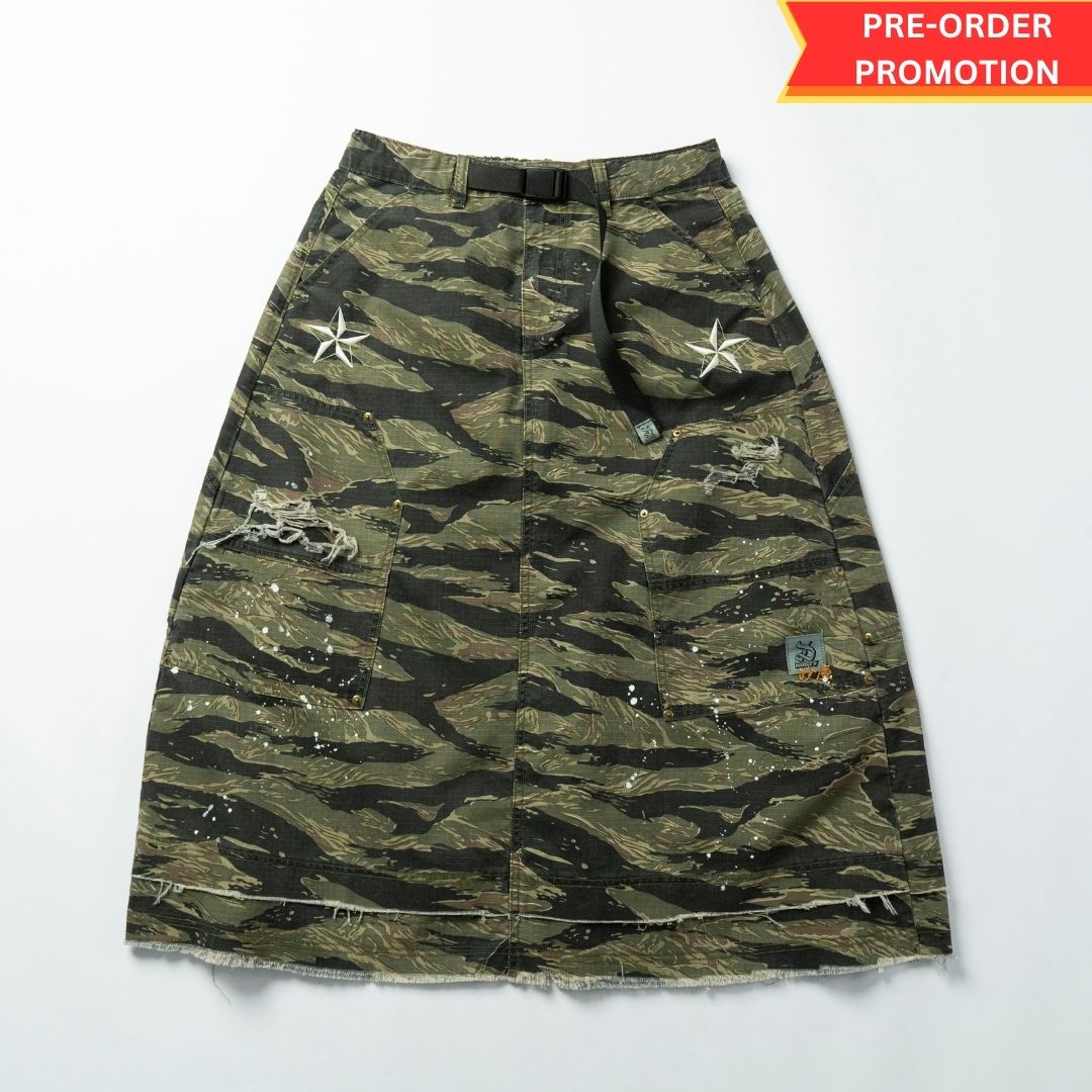 *PRE-ORDER DUSTY DESTROYED WASH DRESS