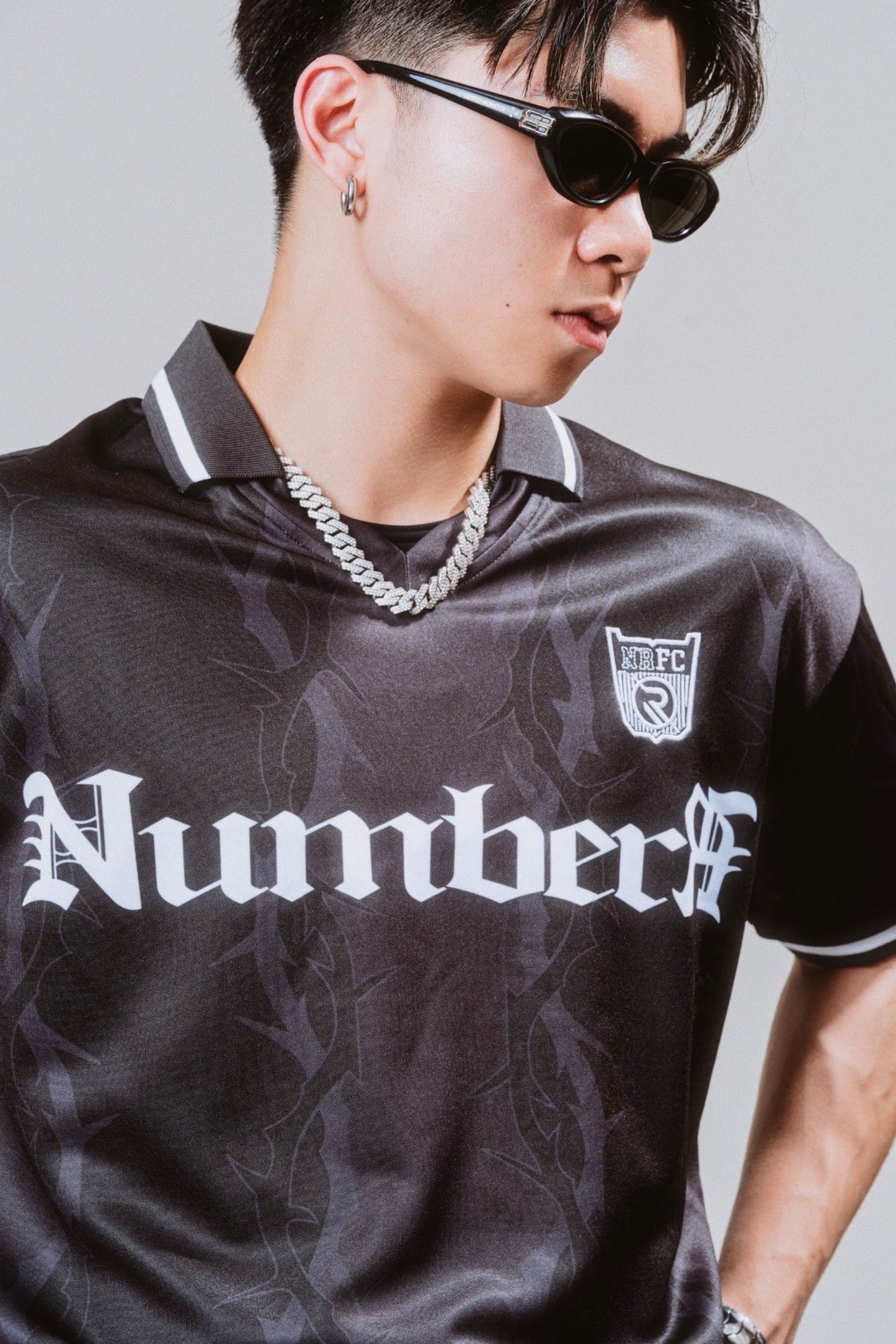 NR BLACK RUGBY SHIRT