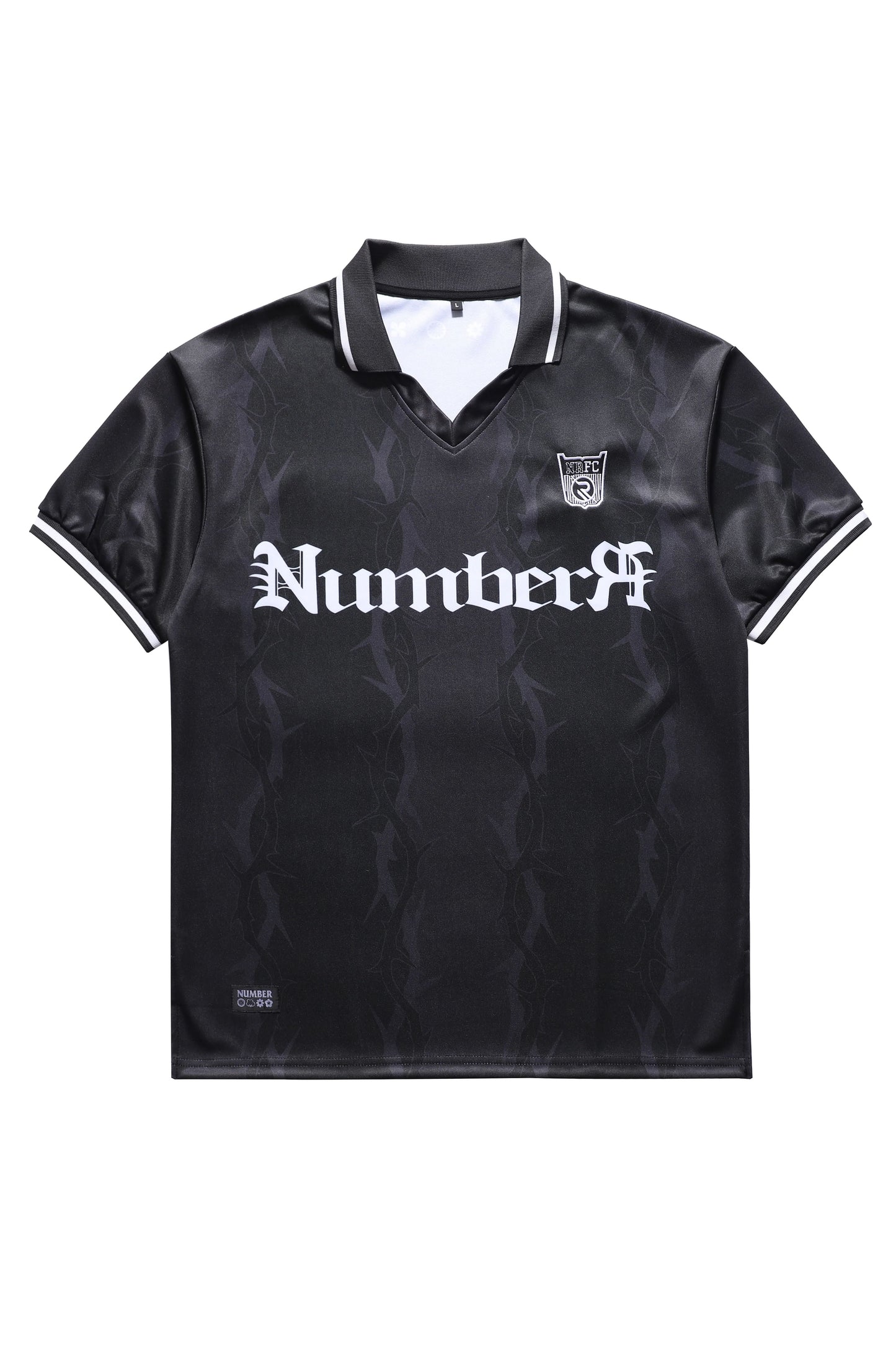 NR BLACK RUGBY SHIRT