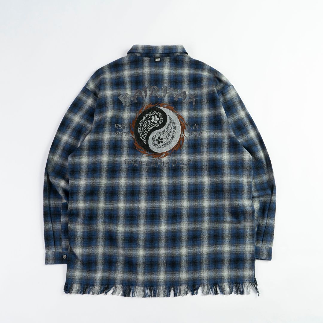 FAIRFAX CHECK TAI CHI EMB SHIRT