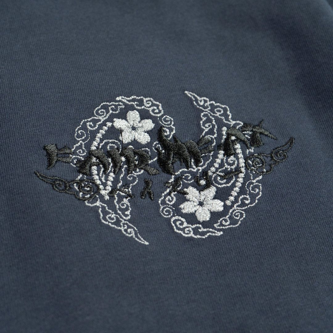 *PRE-ORDER FAIRFAX 2-TONE TAI CHI EMB TEE