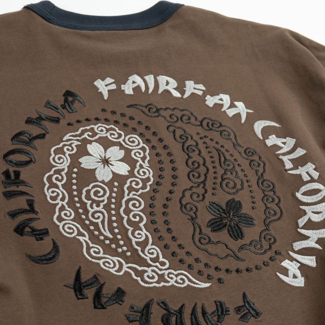*PRE-ORDER FAIRFAX 2-TONE TAI CHI EMB TEE