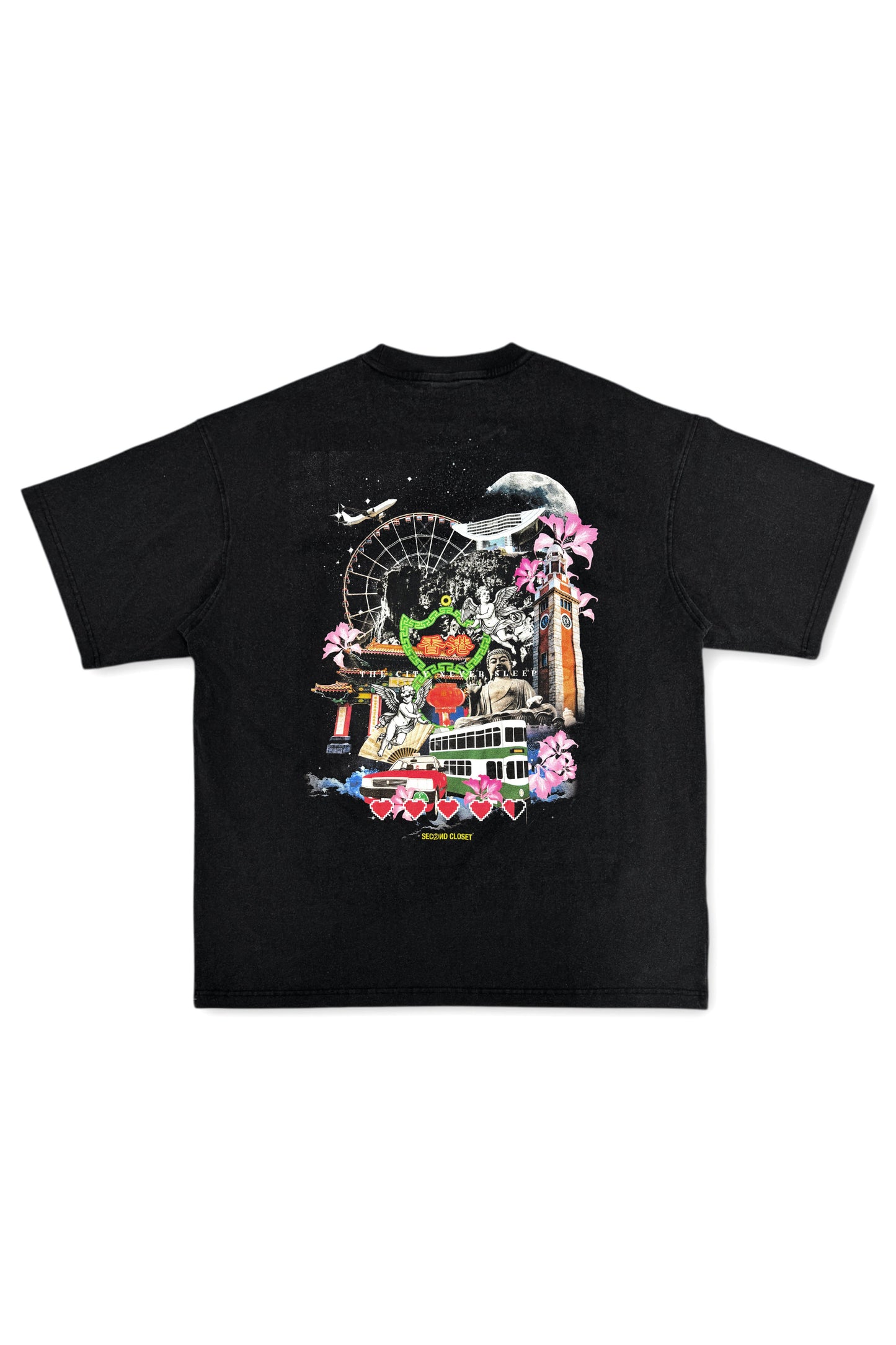 “SOUVENIR” WASHED T-SHIRT