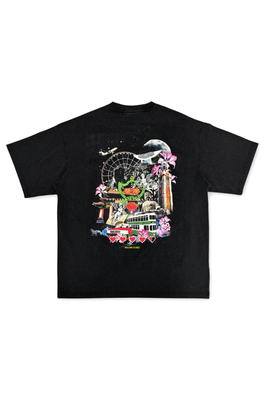 “SOUVENIR” WASHED T-SHIRT