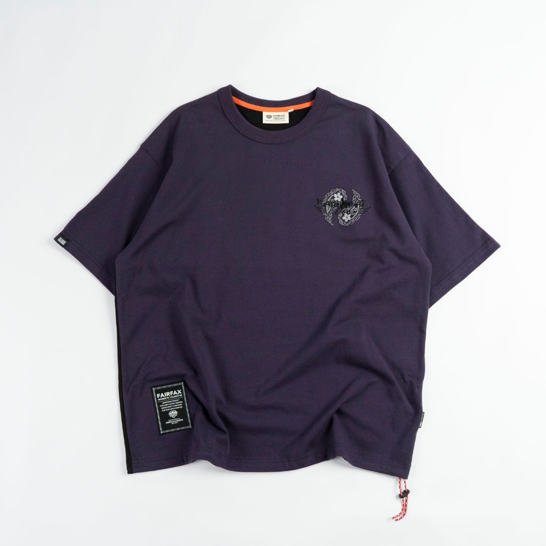 FAIRFAX 2-TONE TAI CHI EMB TEE