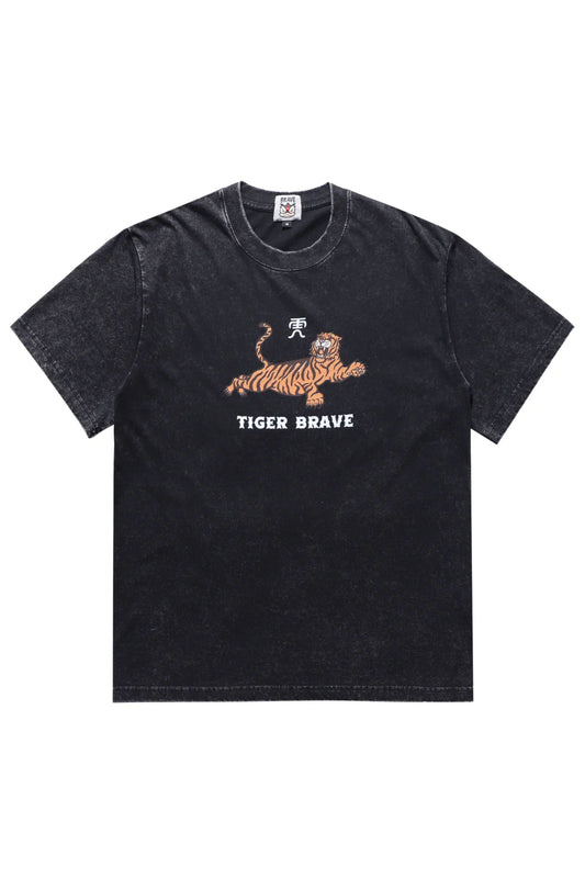 BRAVE BLACK TIGER BRAVE TEE