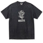 BRAVE BLACK HAPPY LION TEE