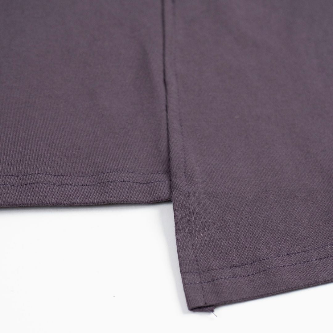 *PRE-ORDER FAIRFAX PAISLEY SLEEVE EMB CROP TEE