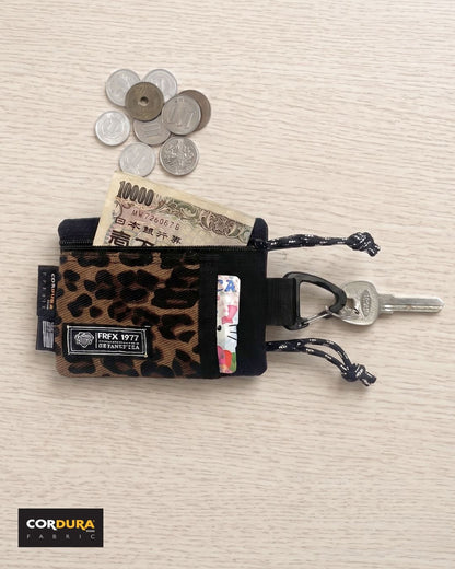 FAIRFAX LEOPARD KEY COIN POUCH