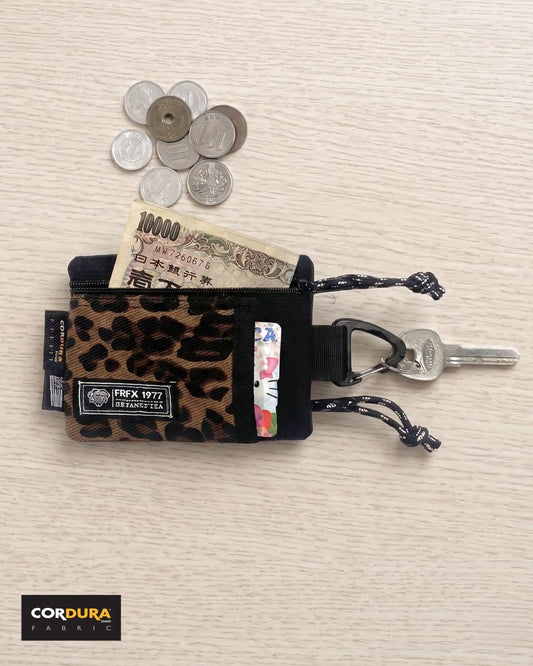 FAIRFAX LEOPARD KEY COIN POUCH