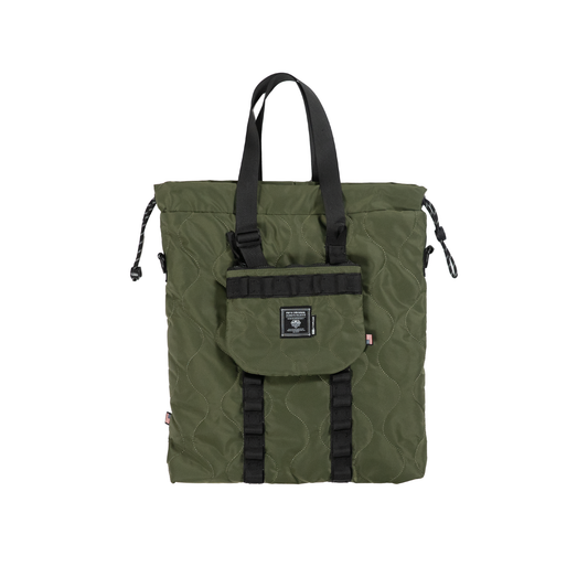QUILTED SHOULDER BAG WITH A EXTRA POUCH - FFBG65_CE2