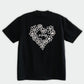 369 LAB SKETCH FLOWER HEART PRINT
