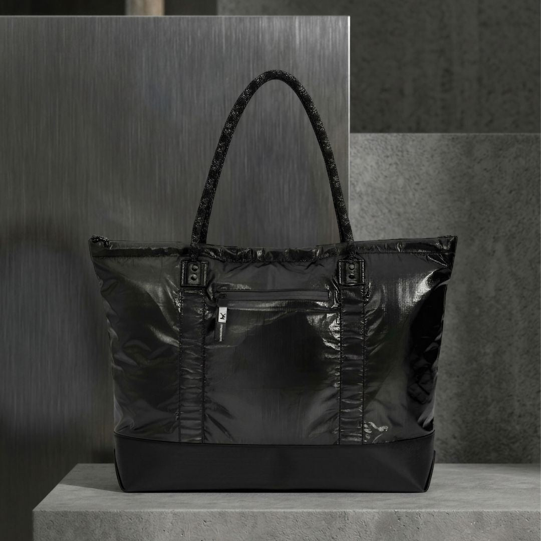 M.CRAFTSMAN AIRY TOTE BAG - BLACK (S/L)