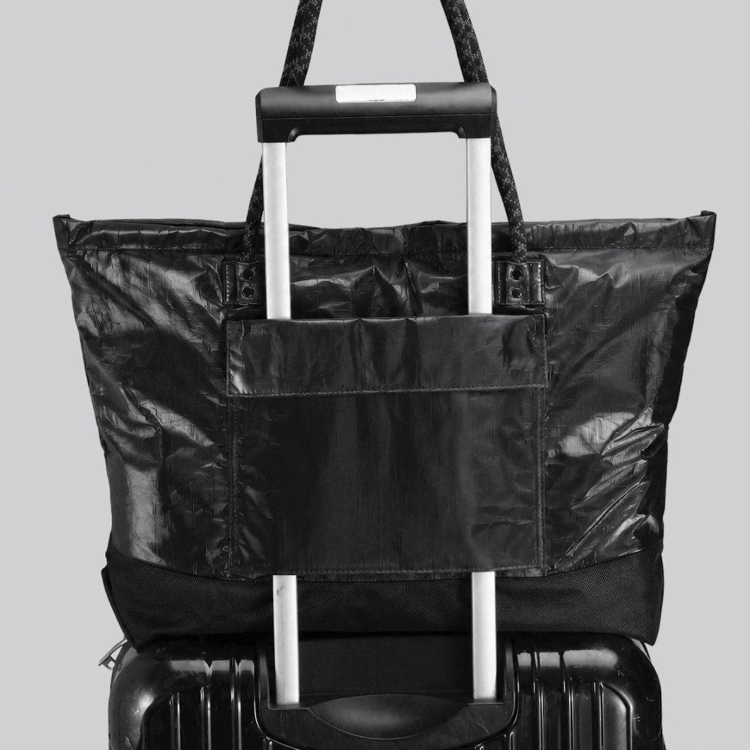 M.CRAFTSMAN AIRY TOTE BAG - BLACK (S/L)