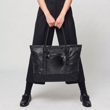 M.CRAFTSMAN AIRY TOTE BAG - BLACK (S/L)