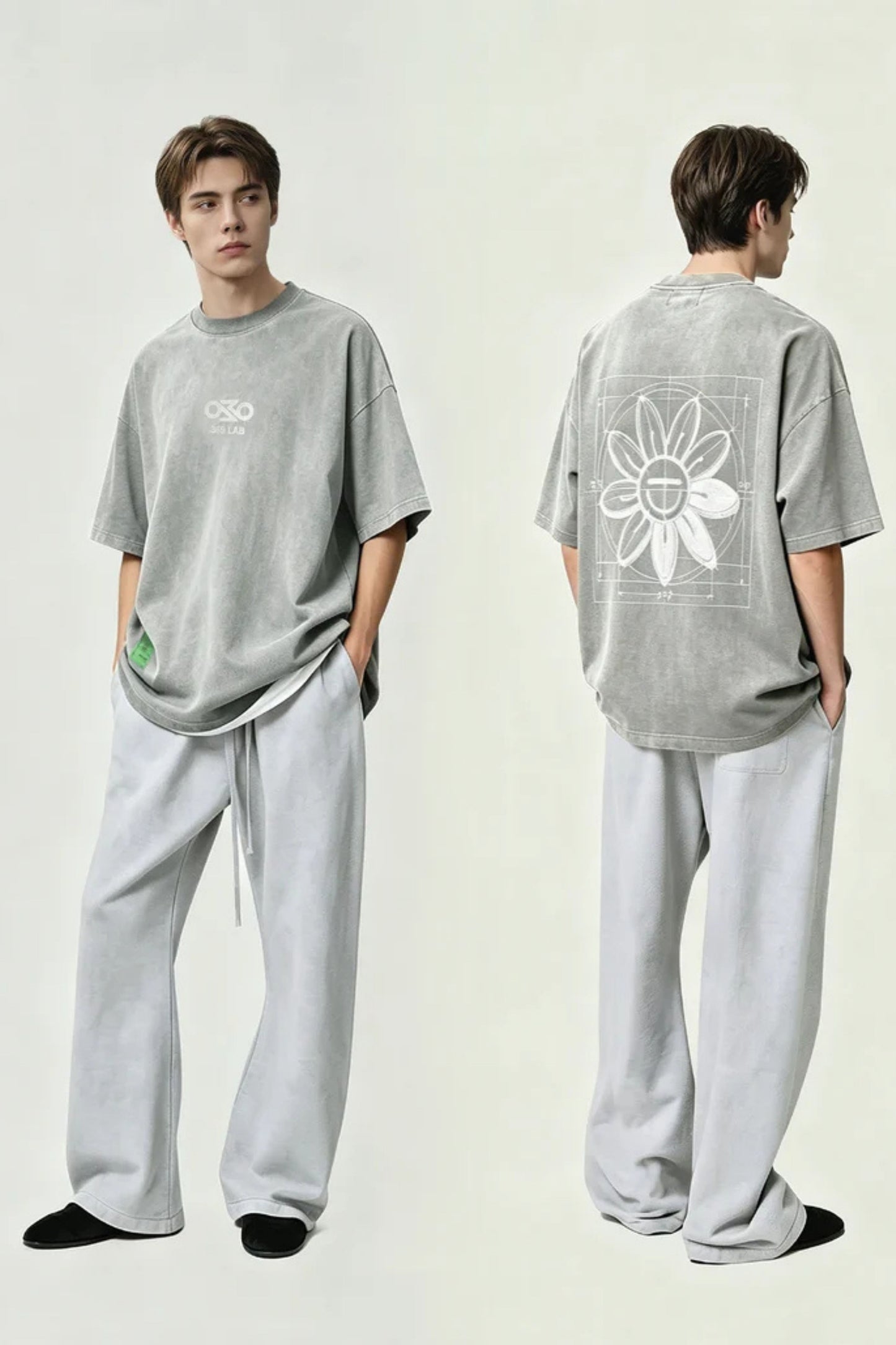 369 LAB SKETCH BABY FLOWER TEE