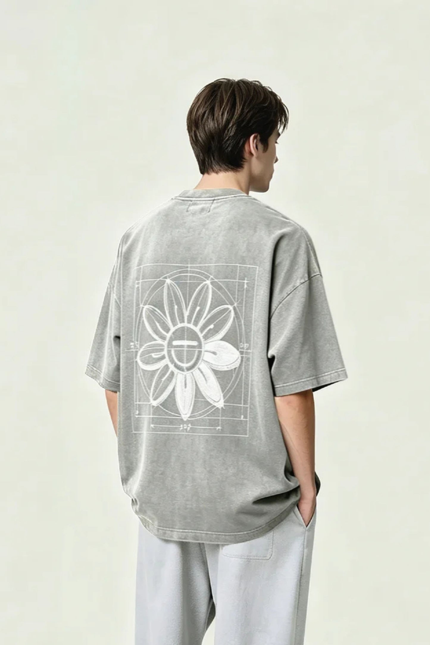 369 LAB SKETCH BABY FLOWER TEE